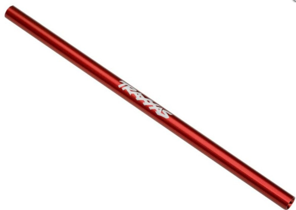 TRX6765R TRX Zentralwelle Rustler/Hoss 4x4 ALU/rot